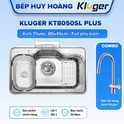 Chậu rửa bát Kluger KT8050SL Plus | Hàng chính hãng 1