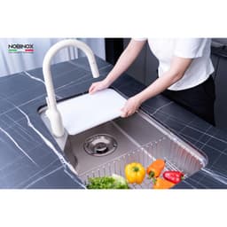 Chậu Rửa Bát 1 Hố Nobinox NOVA A182 | KT 82X50CM 6