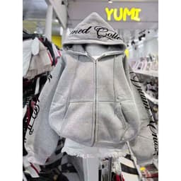 Áo khoác nỉ unisex tay phồng, nhiều màu sắc - CHỮ VIỀN TAY PHỒNG hot trend cho nam nữ mới nhấT 1