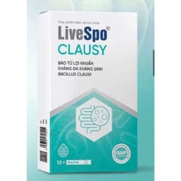 Livespo Clausy - Giảm rối loạn tiêu hóa cho người uống kháng sinh - loạn khuẩn đường ruột> BUN BUN SHOP 4