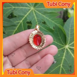  dây chuyền thời trang xi mạ màu vàng D175 - 107 Tubi Cony 6