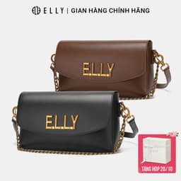 [Tặng hộp 20.10] Túi xách nữ thời trang ELLY EL318 đeo chéo đeo vai xách tay da tổng hợp cao cấp chính hãng 1
