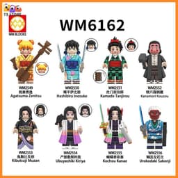 DEMON SLAYER Đồ Chơi Lắp Ráp Các Nhân Vật Truyện Tranh Demon Slayer Tổng Hợp Siêu Đẹp 9