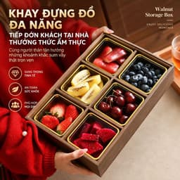 Khay Đựng Bánh Kẹo, Mứt Tết Sang Trọng Mẫu Mới 2027 Để Bàn Tiếp Khách 2