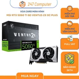 Card Màn Hình MSI GeForce RTX™ 5060 Ti 8G VENTUS 2X PLUS - Bảo hành 36 tháng 1