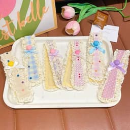 Băng đô (LOẠI1) buộc tóc rộng hoa dệt kim ngọt ngào, Băng đô cố định tóc gãy ma thuật cho bạn gái... 5