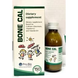 Bone Cal (hộp 150 ml ) Canxi Hữu Cơ Cho Bé,Bổ Sung Canxi Vitamin D3-k2 Giúp Phát Triển Chiều Cao Tốt<BUNBUN SHOP 4