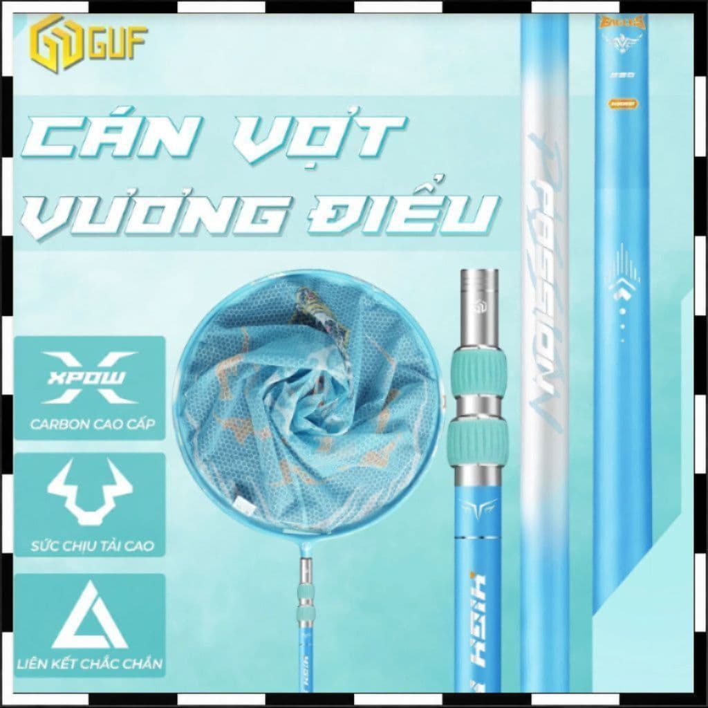 Cán Vợt Câu Đài GUF Vương Điểu
