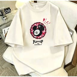 < Deal Mở Bán > Áo phông nữ tay lỡ rộng cotton su mát  phong cách cool, hót trend dễ thương POPPOP -thoitrang98 7