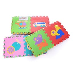Bộ 30 Tấm Thảm Xốp Lót Sàn Cho Bé kícḣ thước 30x30cm (Động Vật, Phương Tiện, Trái Cây) 1