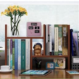 KỆ SÁCH ĐỂ BÀN NHỎ GỌN, KỆ TRANG TRÍ BẰNG GỖ, KỆ MINI TIỆN ÍCH BẰNG GỖ GIÁ RẺ CHO SINH VIÊN LUX21 7