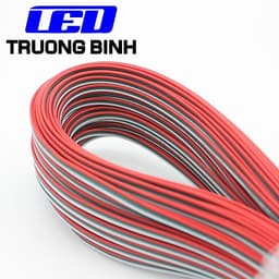 DÂY ĐIỆN 3 LÕI MẠ THIẾC 3PIN CHỐNG OXY HÓA AWG22 AWG20 AWG18 CHO LED FULL MÀU ARGB WS2812B WS2811 4