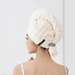 Khăn Quấn Tóc Siêu Thấm Hút Nhanh Khô, Khăn Lau Tóc Thẩm Mỹ Siêu Thấm Bubble 7