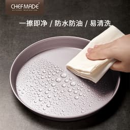 CHEFMADE Nấu Ăn sầu Riêng Pizza Chảo Nướng Bánh 20 / 23 / 27 / 30cm Pizza Khuôn Bánh Gia Đình Dụng Cụ Nướng Bánh 2