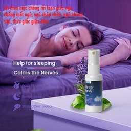 Xịt Hỗ Trợ Giấc Ngủ Thảo Mộc, Giải Pháp Cho Người Mất Ngủ & Suy Nhược Thần Kinh_ZÁ RẺ BẤT NGỜ   3