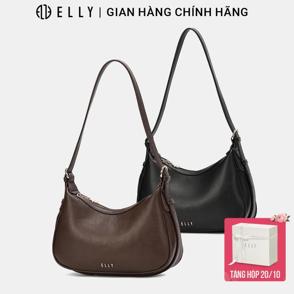 [Tặng hộp 20.10] Túi Xách Nữ ELLY EL406 Cao Cấp Đeo Chéo Đeo Vai Xách Tay Thời Trang Cao Cấp