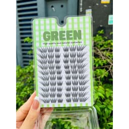 Mi Giả Mèo Con K53 Tia Mắt Ướt Độ Dài 11-14mm GREEN Thủy Mi 5