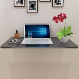 Bàn Làm Việc, Gấp Gọn, Treo Tường, Đa Năng Tiện Dụng, Bao Gồm Ke Gấp Và Phụ Kiện Lắp Ráp, Ốc Vít LUX18 2