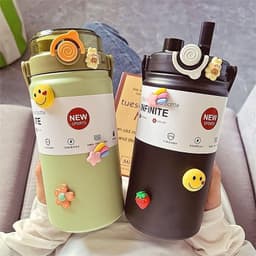 Bình giữ nhiệt BOSS 1000ml,ly giữ nhiệt có ống hút, lõi inox 316 cao cấp, giữ nhiệt 12-24H không đổ mồ hôi VOICON-LA22 3