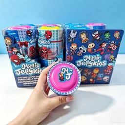 Hộp Ma Thuật Bình Lắc Magic Jellykins Hộp mù Tiết lộ bất ngờ Nhân vật Sanrio Mario Series Nhồi bông cho trẻ em Quà tặng 7