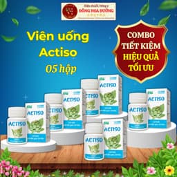 Viên uống Actio Actiso (Chai 40 viên) Hỗ trợ giải độc gan, lợi mật, lợi tiểu, tăng cường chức năng gan, thanh nhiệt 3