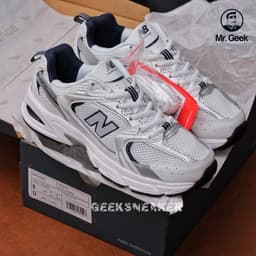 [GeekSneaker] Giày Sneaker cổ thấp Chạy bộ, tập Gym, PickleBall - 530Navy 5