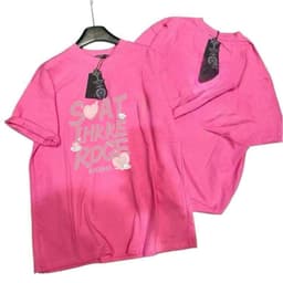 Áo thun , áo 3158 cotton khô, áo thun nữ form rộng nam nữ tay lỡ mẫu trơn unisex -chữ  SOAT HỒNG 3