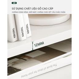Kệ sách để bàn đa năng trang trí bàn học bàn làm việc cực xinh thương hiệu Luxfurni- LUX16 6