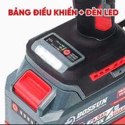 1 Máy Siết Bulong Bắn Vít BOSSUN M21B-IW400BL - Động Cơ Không Chổi Than, Lõi Đồng, Lực Siết 400Nm, 3 Cấp Tốc Độ 4