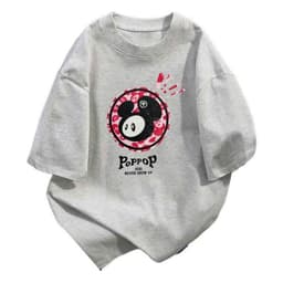< Deal Mở Bán > Áo phông nữ tay lỡ rộng cotton su mát  phong cách cool, hót trend dễ thương POPPOP -thoitrang98 5