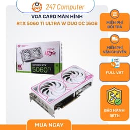 Card màn hình Colorful iGame RTX 5060 Ti Ultra W DUO OC 16Gb - New - BH 36 Tháng 1