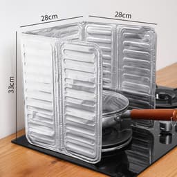 Dụng cụ chắn dầu mỡ/tấm chắn gió cho bếp ga size 32.5*84cm 007991754 7