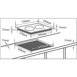 [Mua kèm deal sốc] Bếp từ Chefs EH-DIH900S inverter tiết kiệm điện, đun liu riu từ mức nhỏ nhất 5