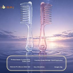 [LTIOMJ] Lược Massage Da Đầu Có Khoang Chứa Tinh Chất - Lược Chải Đầu Kích Thích Mọc Tóc Chăm Sóc Da Đầu 6