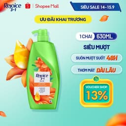 [KOL] [Rejoice] Dầu Gội REJOICE Siêu Mượt - Siêu Mềm Mượt Chai 630ML 1