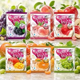 [NHẬT BẢN] THẠCH TRÁI CÂY AGURI Konjac Jelly - Giàu Chất Xơ Hỗ Trợ Tiêu Hóa Cho Bé 2
