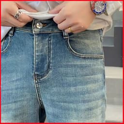 JEAN NAM CAO CẤP,FORM TRẺ TRUNG,NĂNG ĐỘNG,DIỆN CÙNG ÁO THUN HAY ÁO SƠ MI ĐỀU ĐẸP QJ-9898 VIC 4