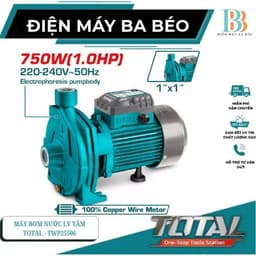 Máy bơm nước ly tâm 370W(0.5Hp) / 550W(0.75Hp) TWP23706/TWP25506 1