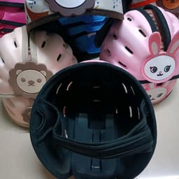 Mũ Bảo Hộ Đầu Cho Bé An Toàn Thoáng Khí, Nón Bảo Vệ Đầu Bé Phong Cách Hàn Quốc Đáng Yêu, Mũ Bảo Hiểm Cho Bé Tập Ngồi Xe 3