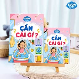 Thẻ Flash EVON BABY dạy bé tập nói - PHẢI CẦN gÌ? 7