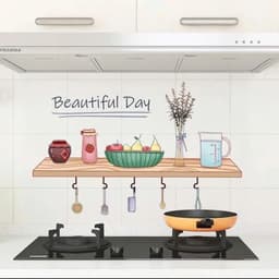DT40 - 40x70cm Decal dán bếp chống dầu mỡ ( kích thước 40cm x 70cm). 3