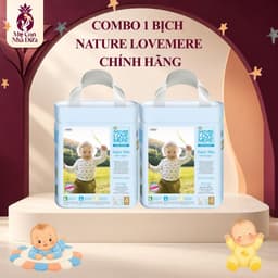 Tã/Bỉm Nature Love Mere form to NỘI ĐỊA HÀN Cao Cấp Đủ size L, XL, 2XL 1