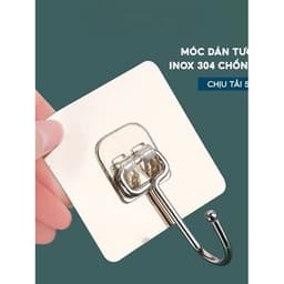 10 20 30 50 Móc dán tường 304 siêu chắc chắn, chịu lực tốt, chống nước tiện lợi, hoàn hảo cho mọi tường - TH99. 4