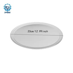 Khay nướng tròn cho Pizza Tấm chống dính hợp kim nhôm hạng nặng để sử dụng trong lò nướng 6