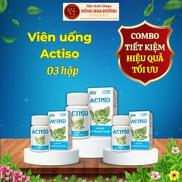 Viên uống Actio Actiso (Chai 40 viên) Hỗ trợ giải độc gan, lợi mật, lợi tiểu, tăng cường chức năng gan, thanh nhiệt 2