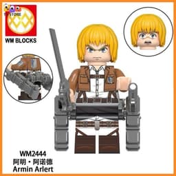 Attack On Titan Đồ Chơi Lắp Ráp Các Nhân Vật Truyện Tranh Đại Chiến Titan (WM6148) 3