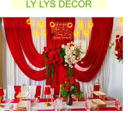 Bảng tên dâu rể ngày cưới, bảng tên đám cưới trang trí gia tiên. LY LYS DECOR 8
