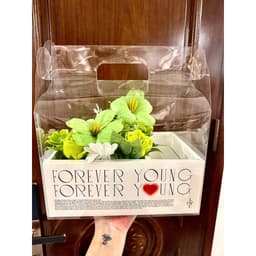 💐 HỘP HOA 2 NGĂN MICA – QUÀ TẶNG SANG TRỌNG, TINH TẾ, ĐA DỤNG 💐 3