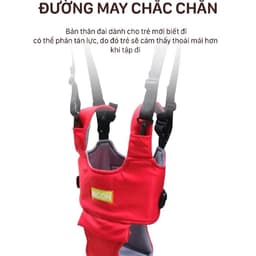 Đai tập đi 2 trong 1 ôm ngực và luồn chân, đai tập đi thiết kế thông minh an toàn cho bé 2