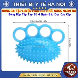 Bóng Gai Tập Luyện Phục Hồi Chức Năng Ngón Tay - Bóp Bóp Tay Sỏ Ngón 6